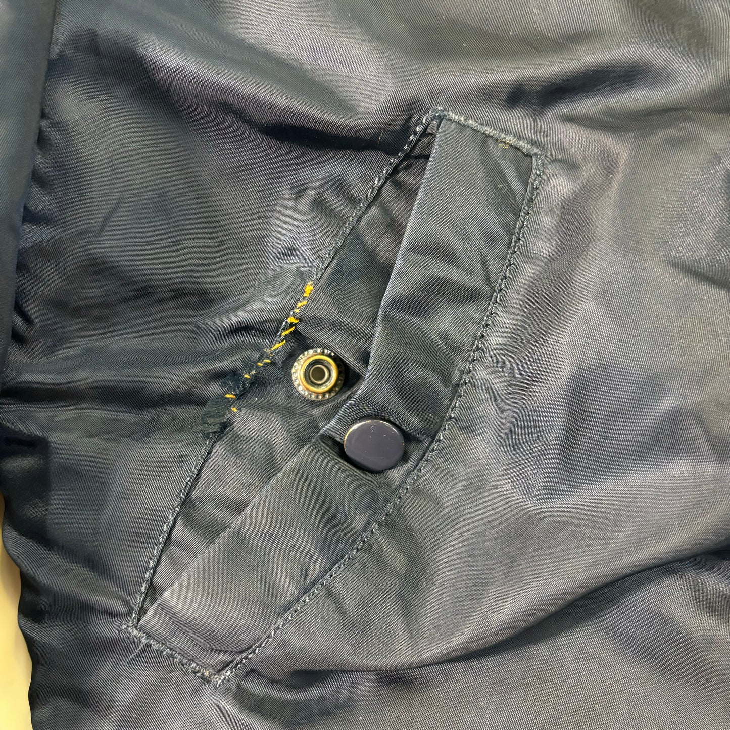 Alpha Industries MA-1 Flight Jacket Navy Blue 90s