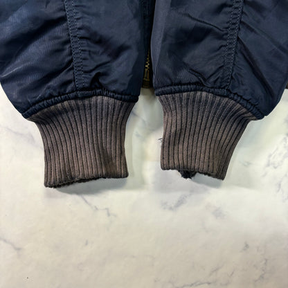 Alpha Industries MA-1 Flight Jacket Navy Blue 90s