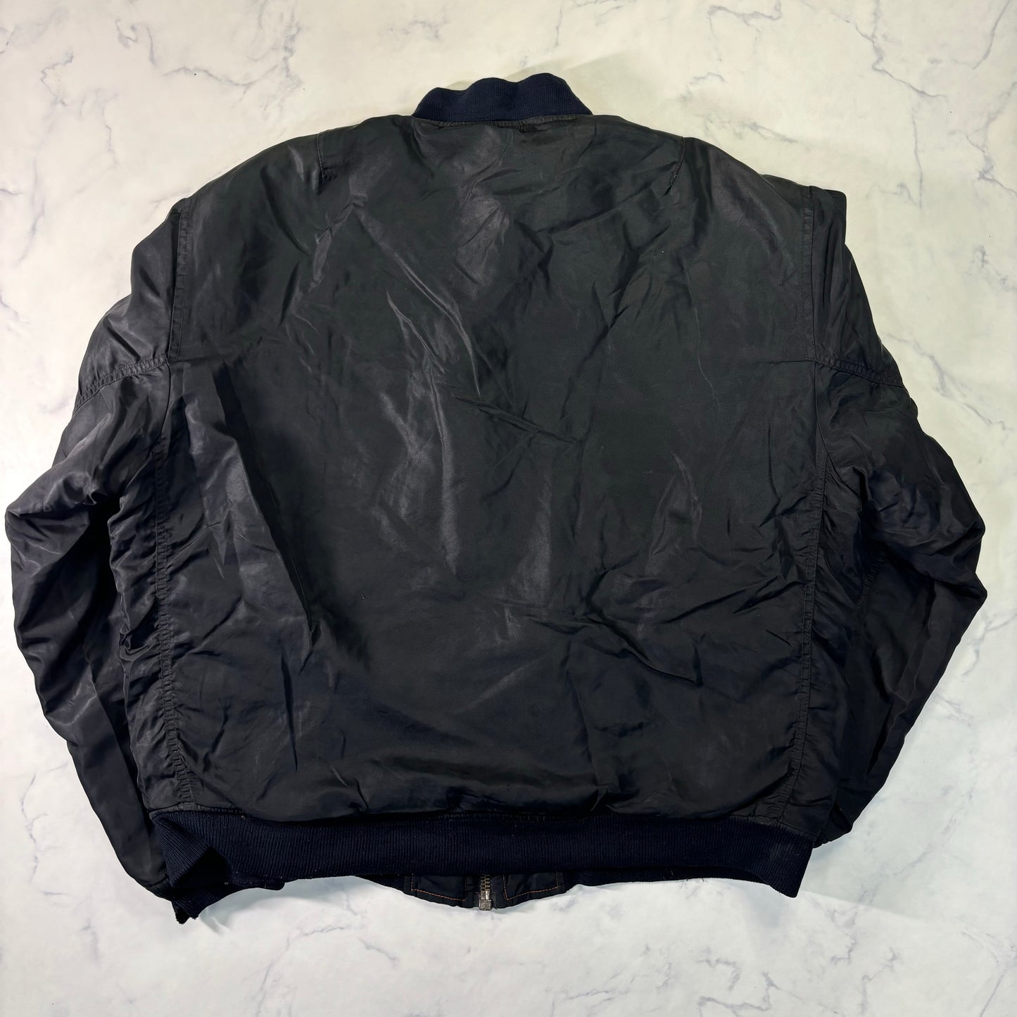 Alpha Industries MA-1 Flight Jacket Black 80s