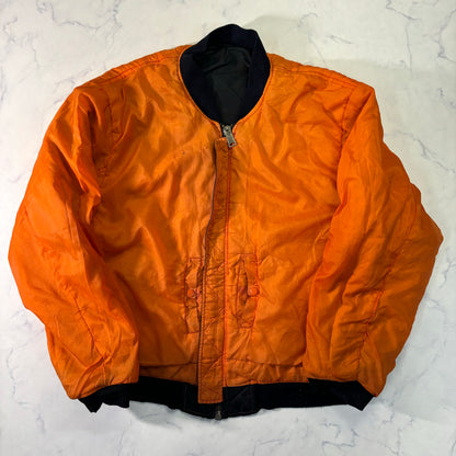 Alpha Industries MA-1 Flight Jacket Black 80s