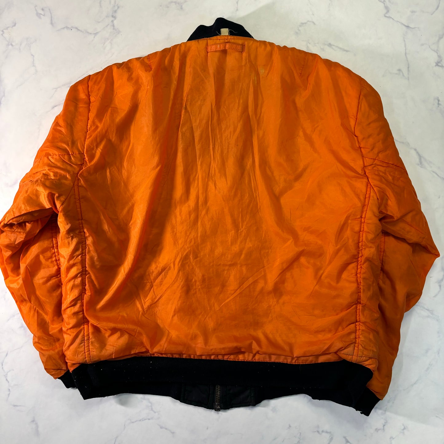 Alpha Industries MA-1 Flight Jacket Black 80s