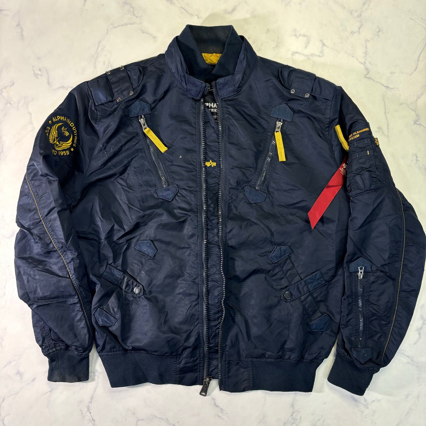 Alpha Industries N-2B Tactical Flight Jacket Navy Blue