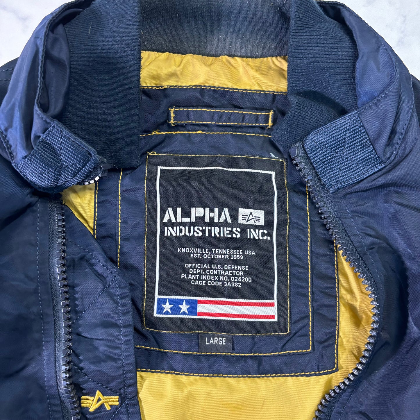 Alpha Industries N-2B Tactical Flight Jacket Navy Blue