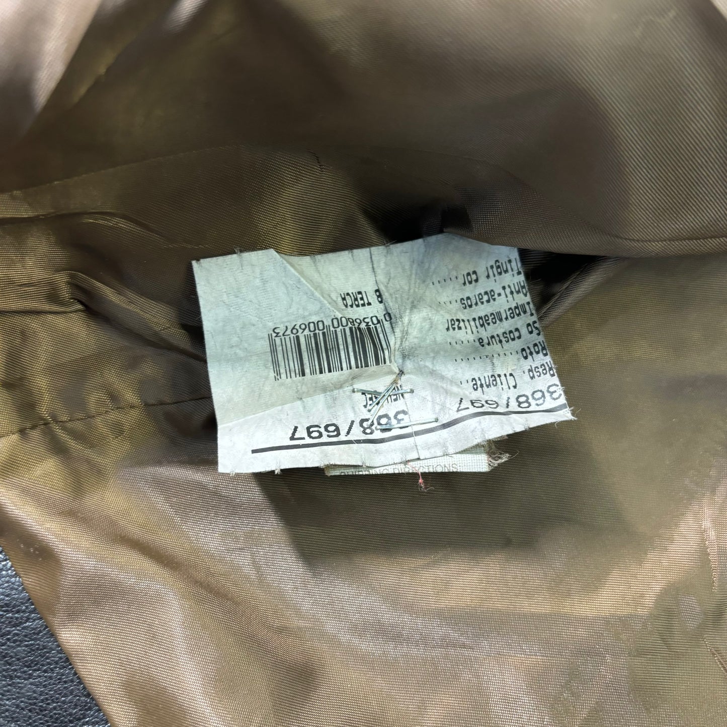 Schott Leather Cafe Racer Jacket Single Rider Black 90s M