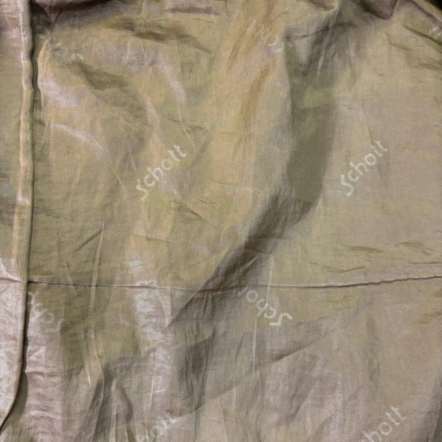 Schott A-2 Leather Flight Jacket Black XL