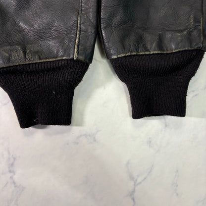 Schott A-2 Leather Flight Jacket Black XL