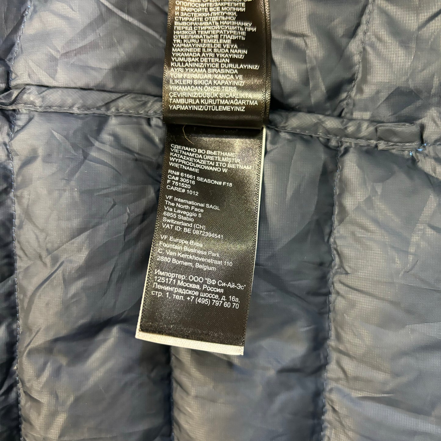 THE NORTH FACE Down Jacket Blue S