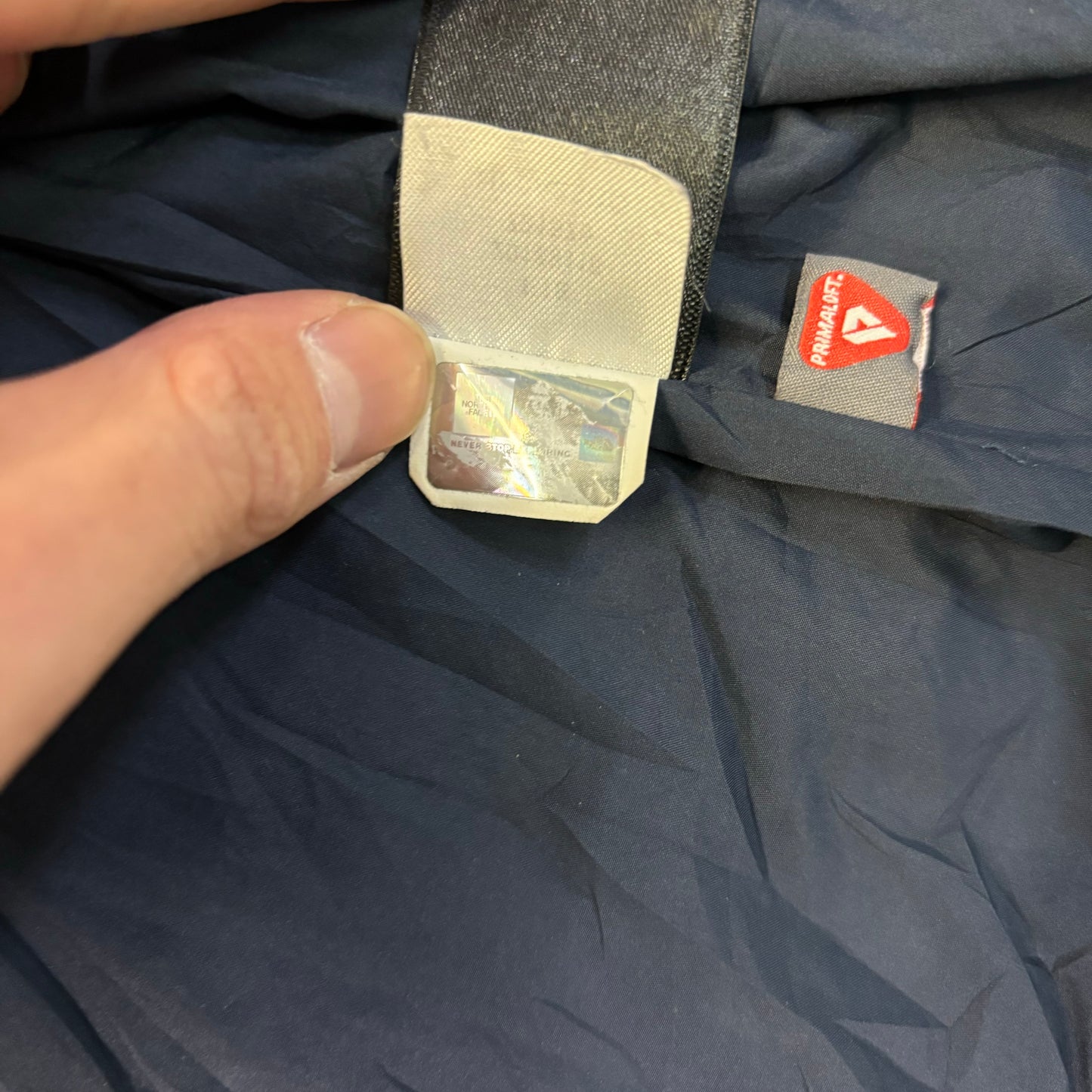 THE NORTH FACE Quilting Nylon Jacket Gray M