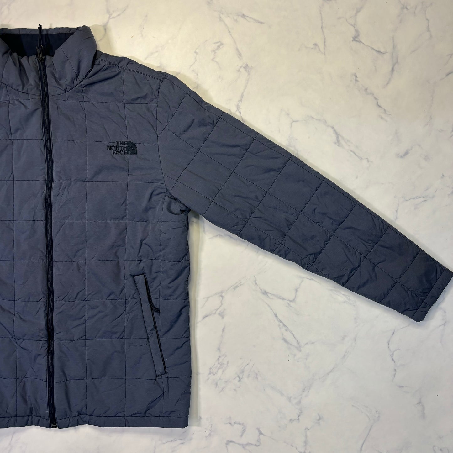 THE NORTH FACE Quilting Nylon Jacket Gray M