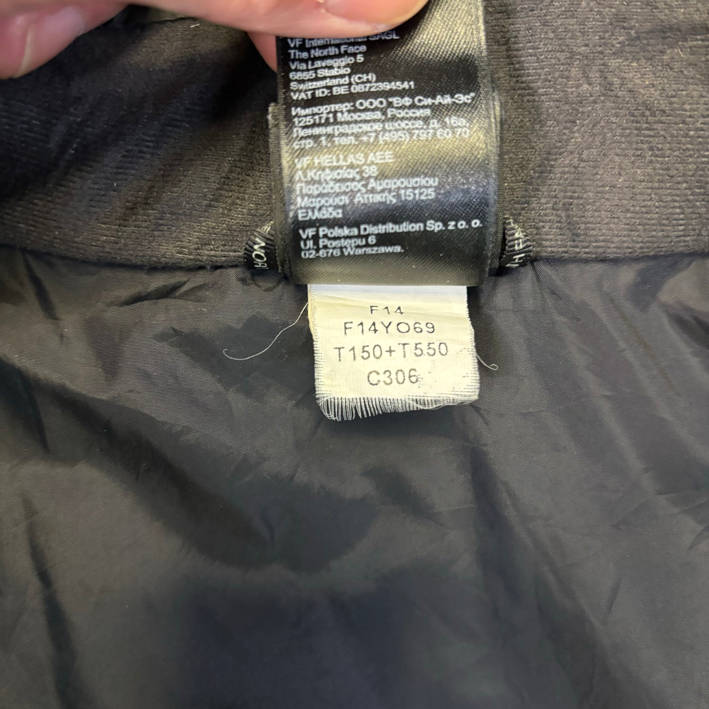 THE NORTH FACE Light Down Jacket Black M