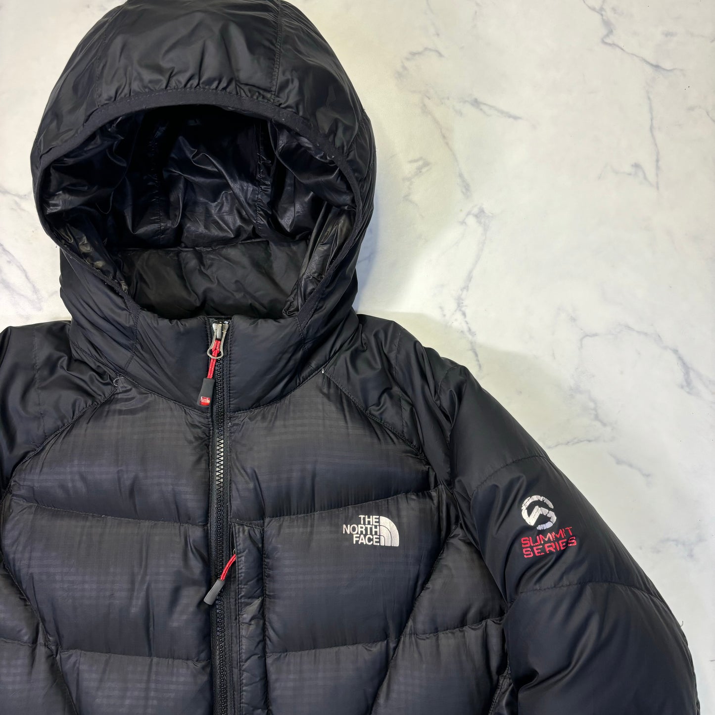 THE NORTH FACE Down Jacket Hoodie Black XL
