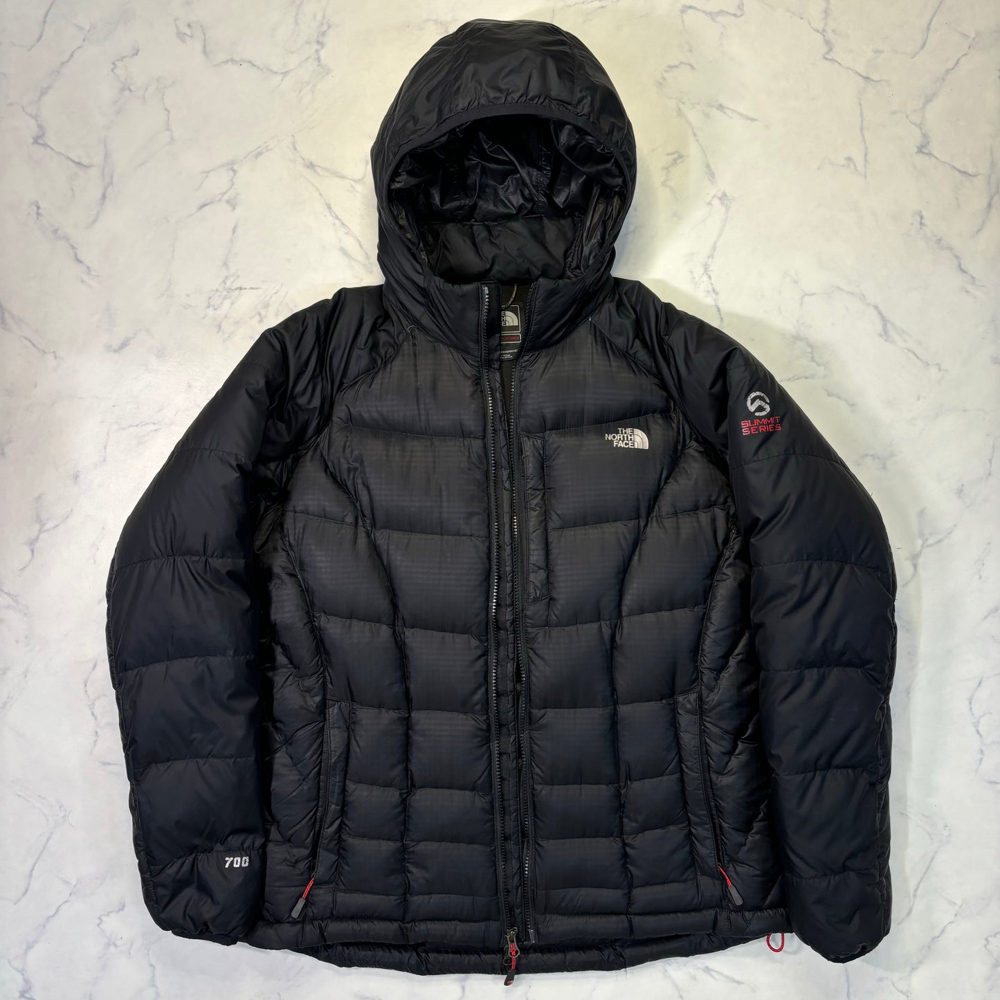THE NORTH FACE Down Jacket Hoodie Black XL