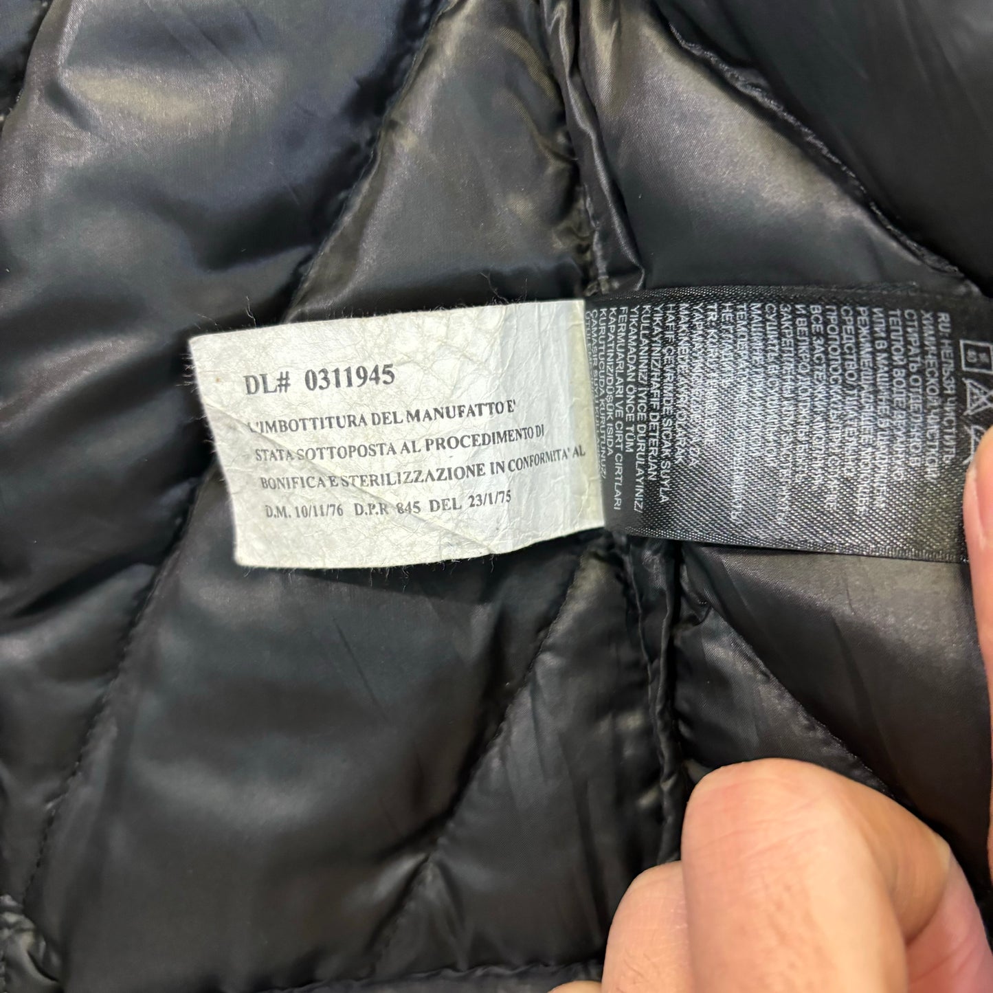 THE NORTH FACE Down Jacket Hoodie Black XL