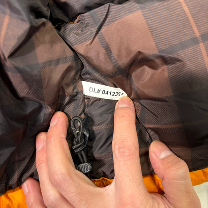 THE NORTH FACE Down Jacket Hoodie Orange Korea