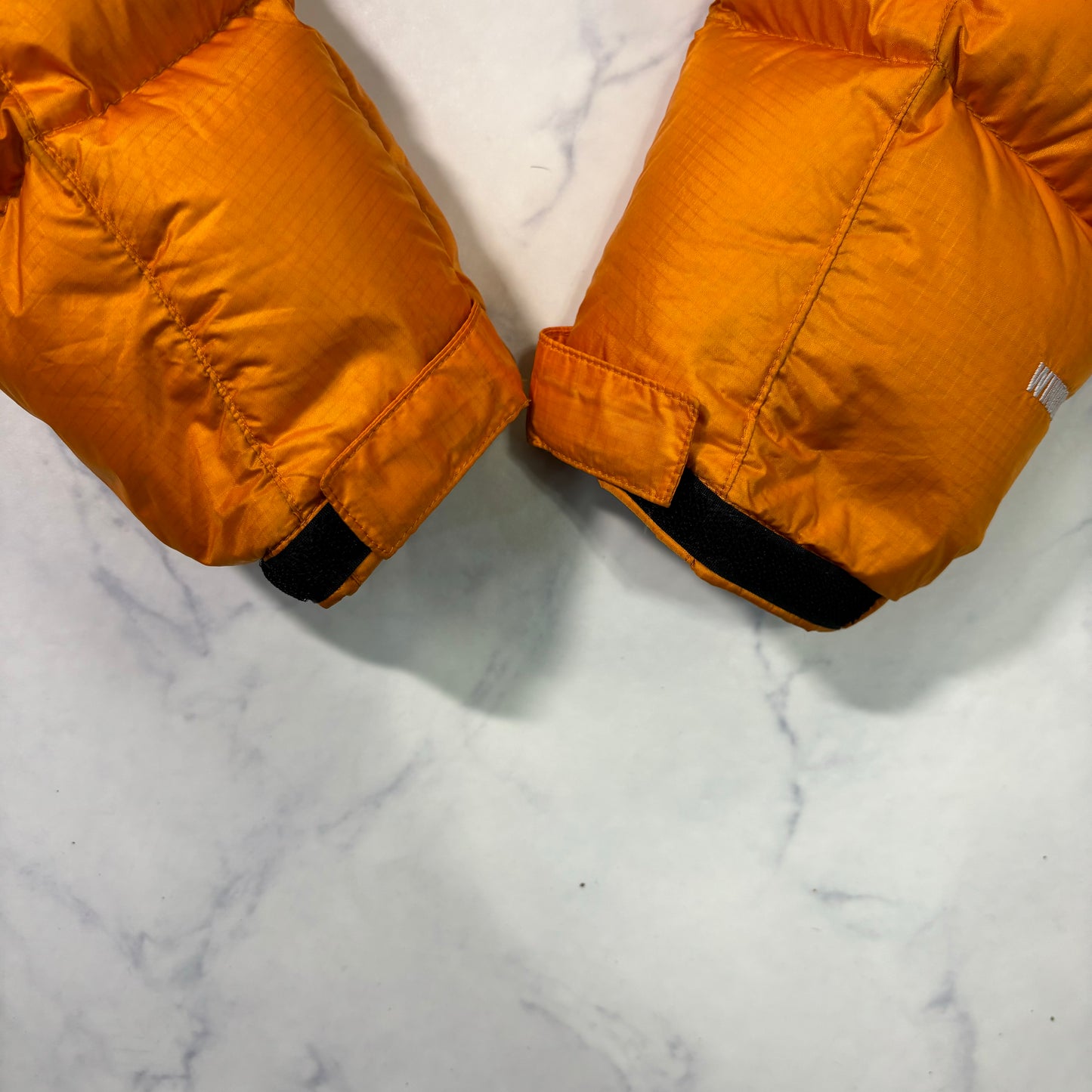 THE NORTH FACE Down Jacket Hoodie Orange Korea