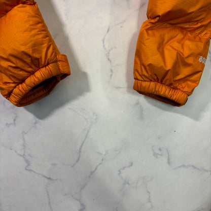 THE NORTH FACE Down Jacket Hoodie Orange Korea