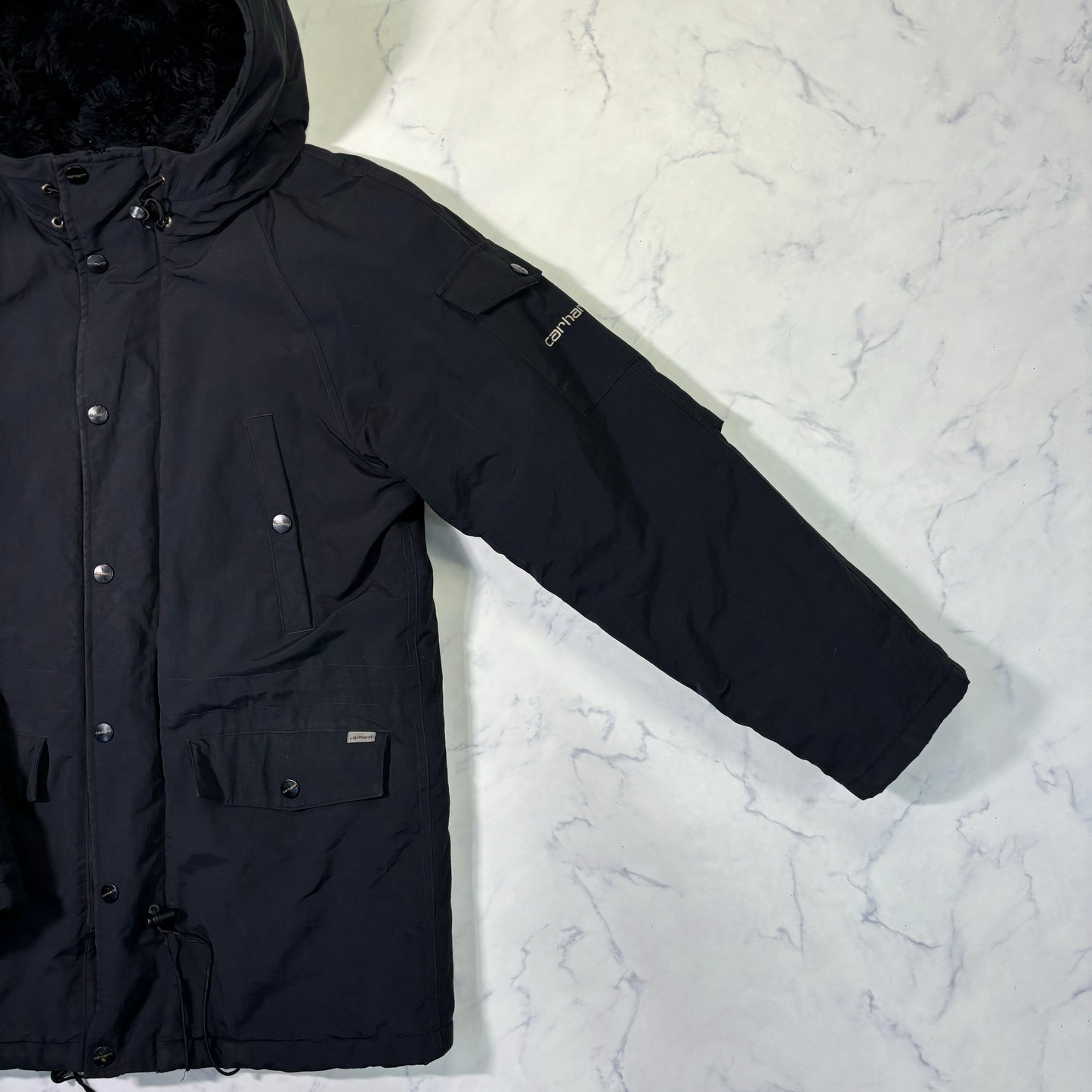 Carhartt Insulated Hooded Jacket Black S