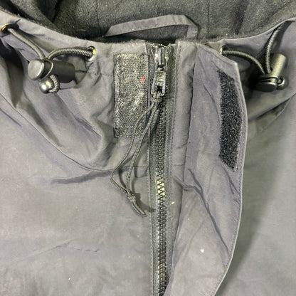 Carhartt Insulated Anorak Jacket Black Hooded Pullover
