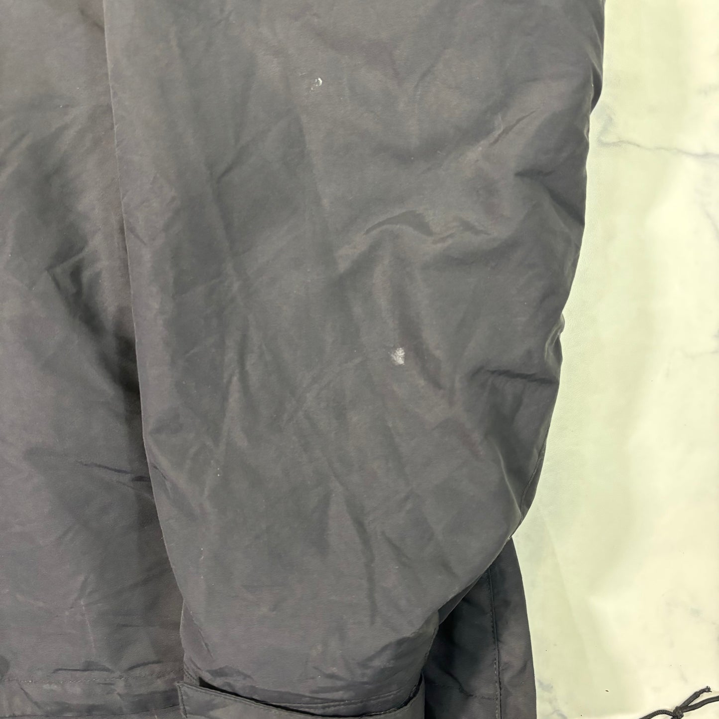 Carhartt Insulated Anorak Jacket Black Hooded Pullover