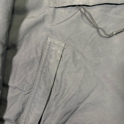 Carhartt Insulated Anorak Jacket Black Hooded Pullover