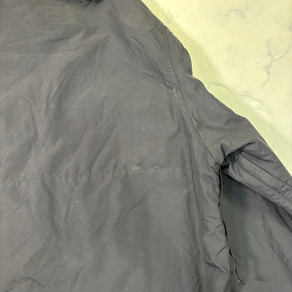 Carhartt Insulated Anorak Jacket Black Hooded Pullover