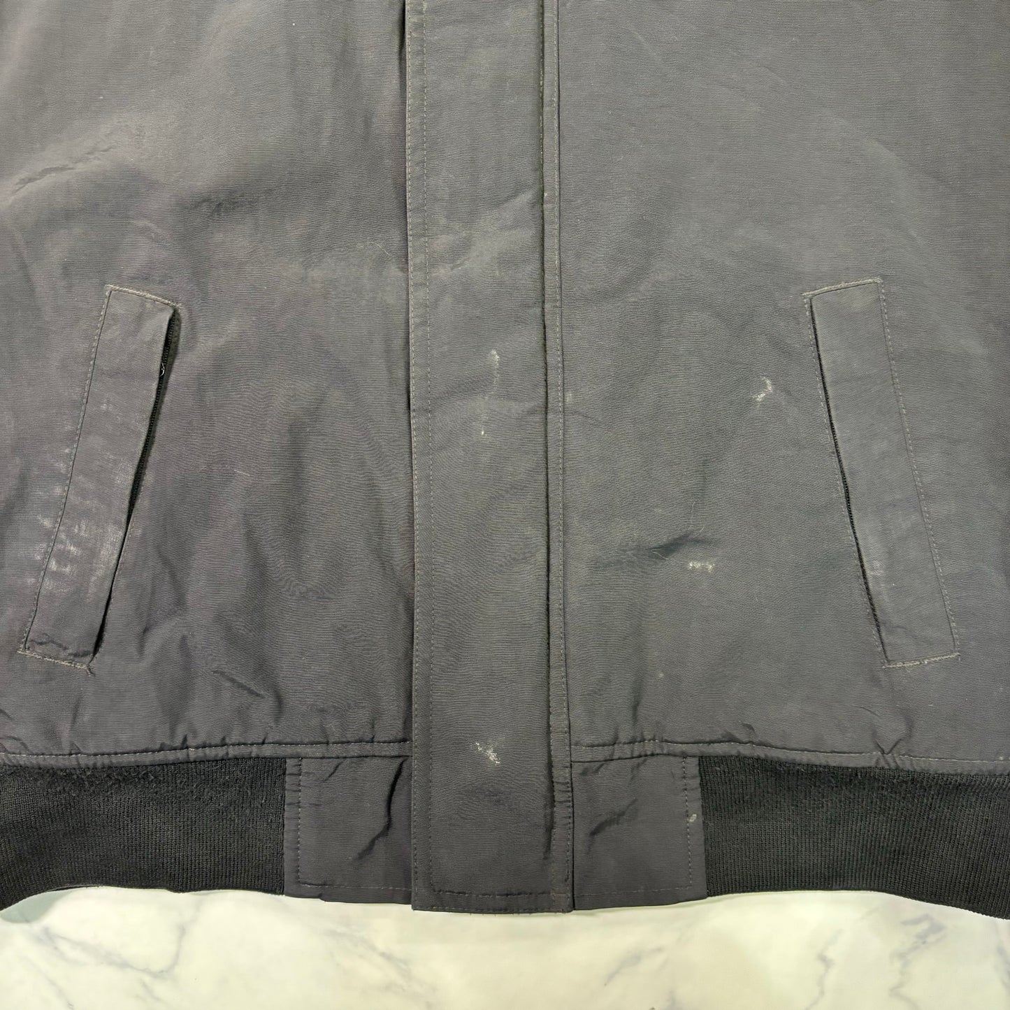 Carhartt Insulated Hooded Jacket Black Full Zip S