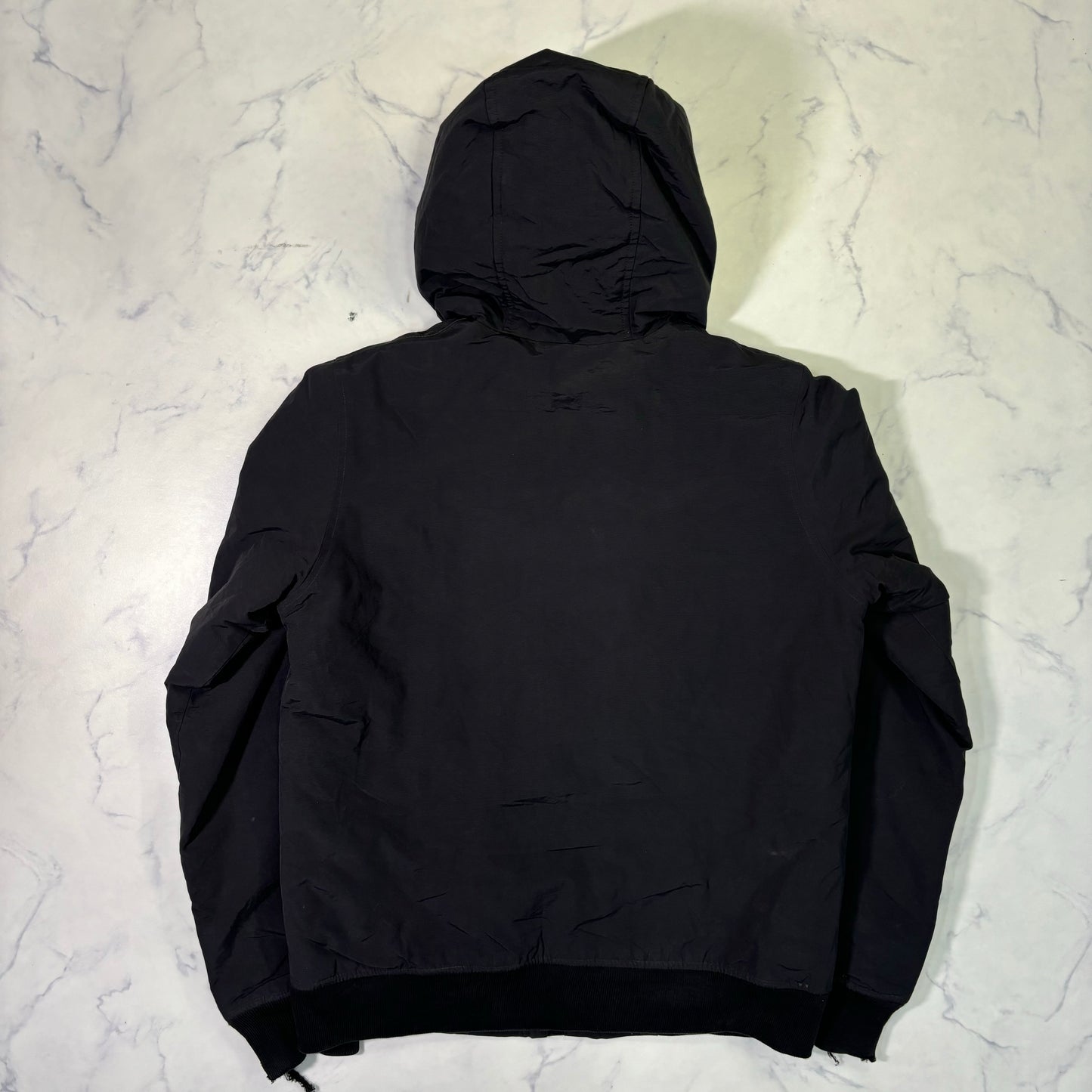 Carhartt Insulated Hooded Jacket Black Full Zip S