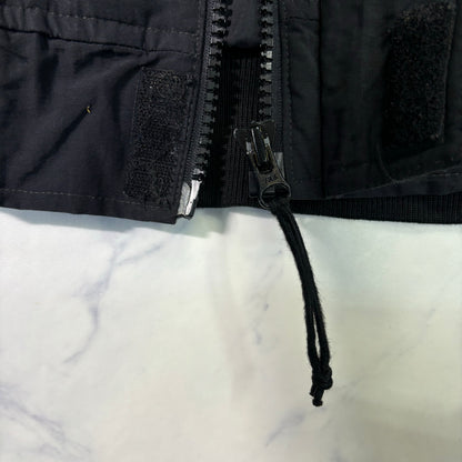 Carhartt Insulated Hooded Jacket Black Full Zip M