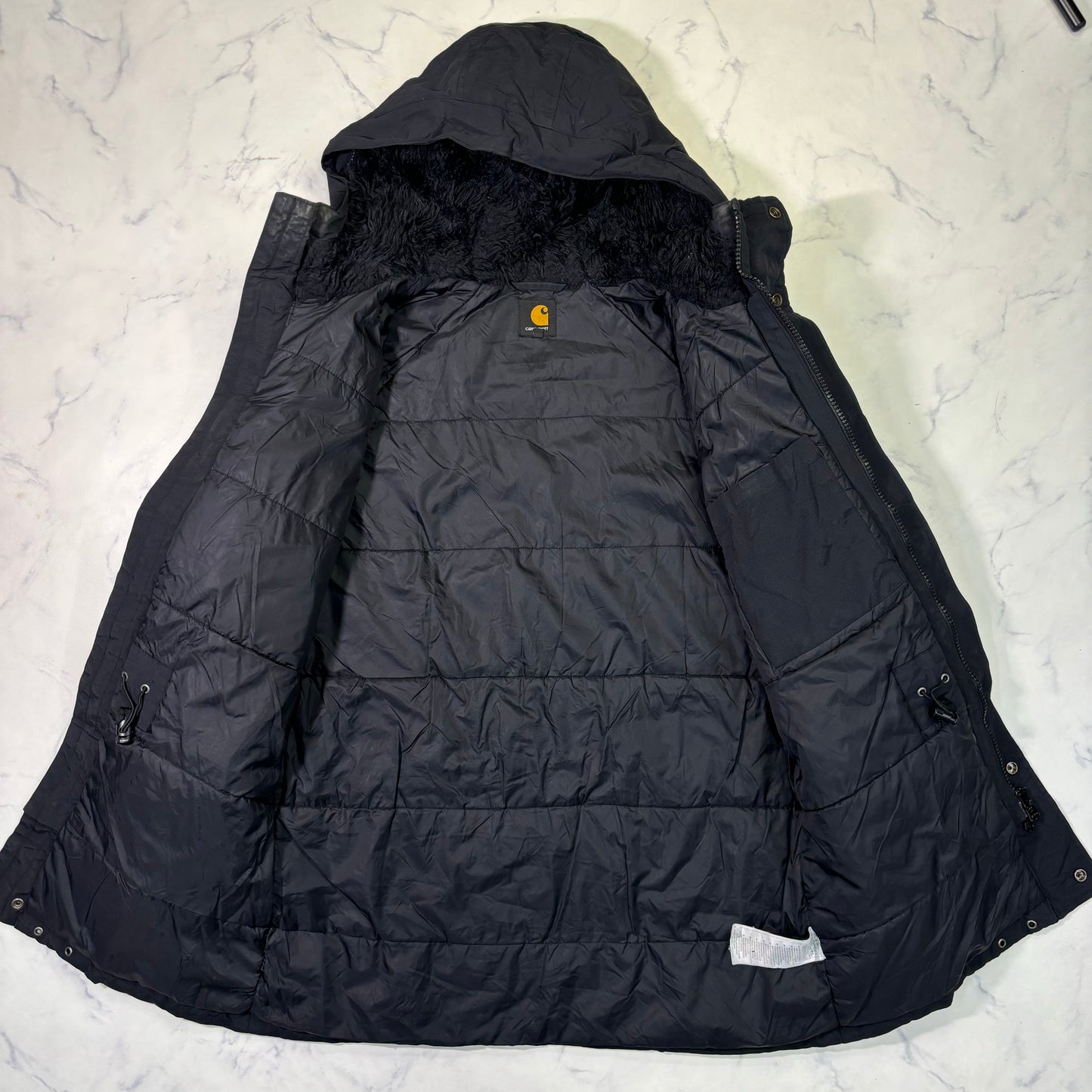 Carhartt Insulated Hooded Coat Black L