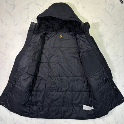 Carhartt Insulated Hooded Coat Black L
