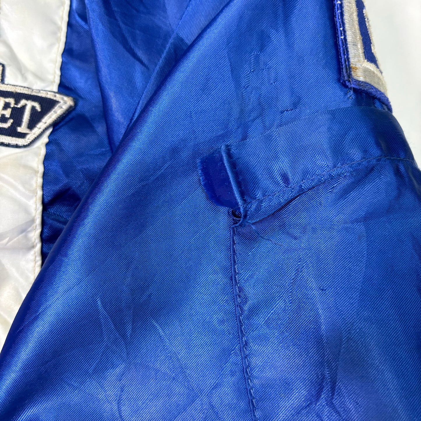 Chevrolet Racing Nylon Jacket Blue GM Logo 90s Vintage
