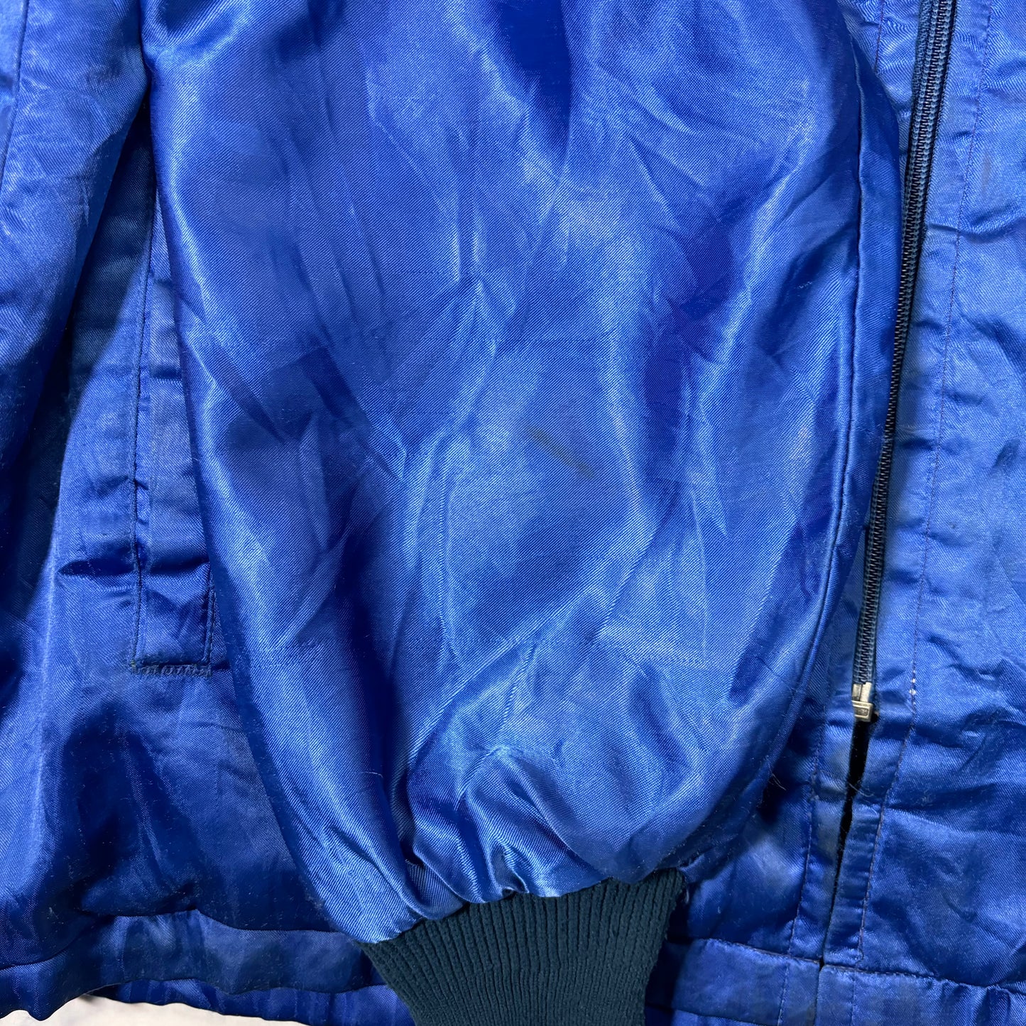 Chevrolet Racing Nylon Jacket Blue GM Logo 90s Vintage