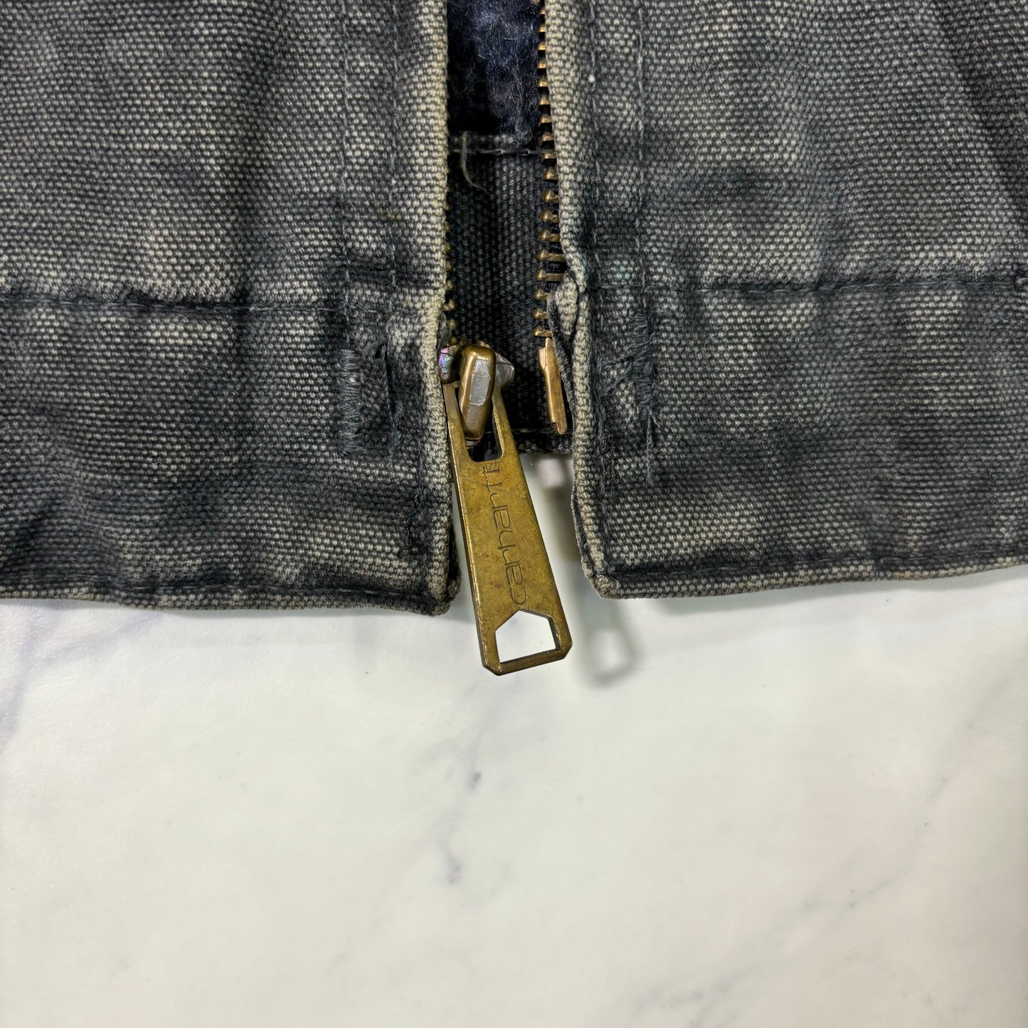 Carhartt J97 Detroit Jacket PTL Petrol Made in USA 90s Large Tall vintage