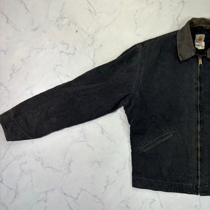Carhartt J97 Detroit Jacket PTL Petrol Made in USA 90s Large Tall vintage