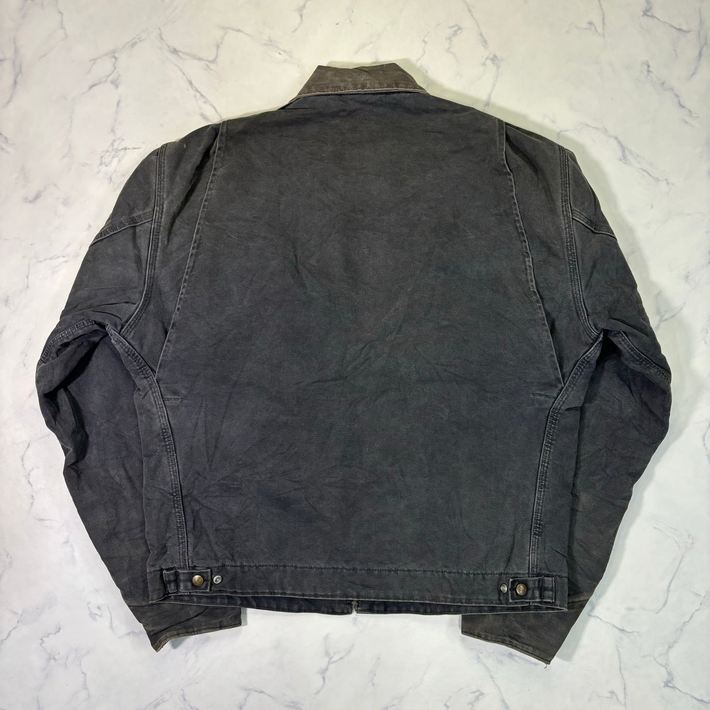 Carhartt J97 Detroit Jacket PTL Petrol Made in USA 90s Large Tall vintage