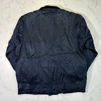 Schott NYC Fireman Toggle Jacket 90s Navy vintage