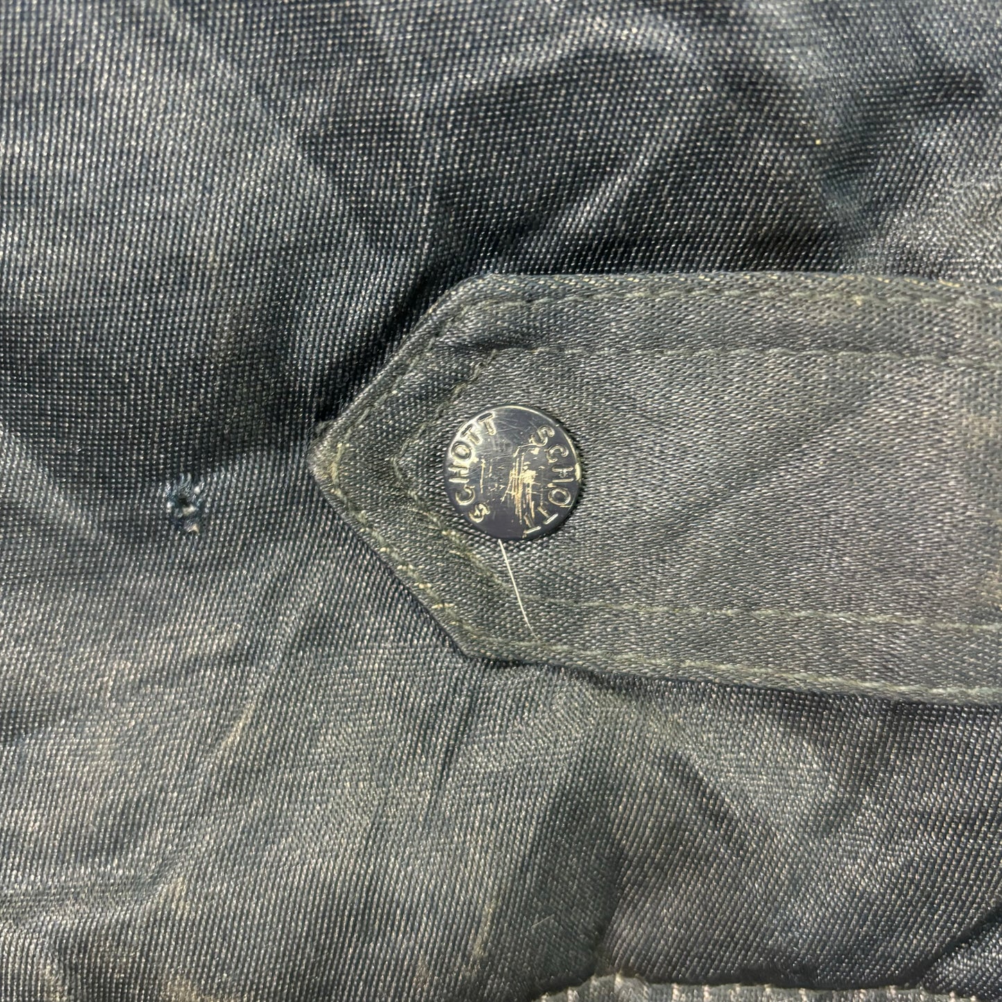 Schott NYC Fireman Toggle Jacket 90s Navy vintage