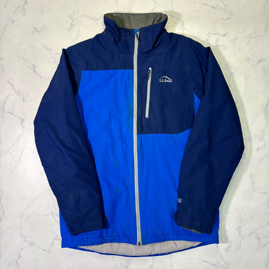 L.L.Bean Two-Tone Insulated Outdoor Jacket Blue/Navy