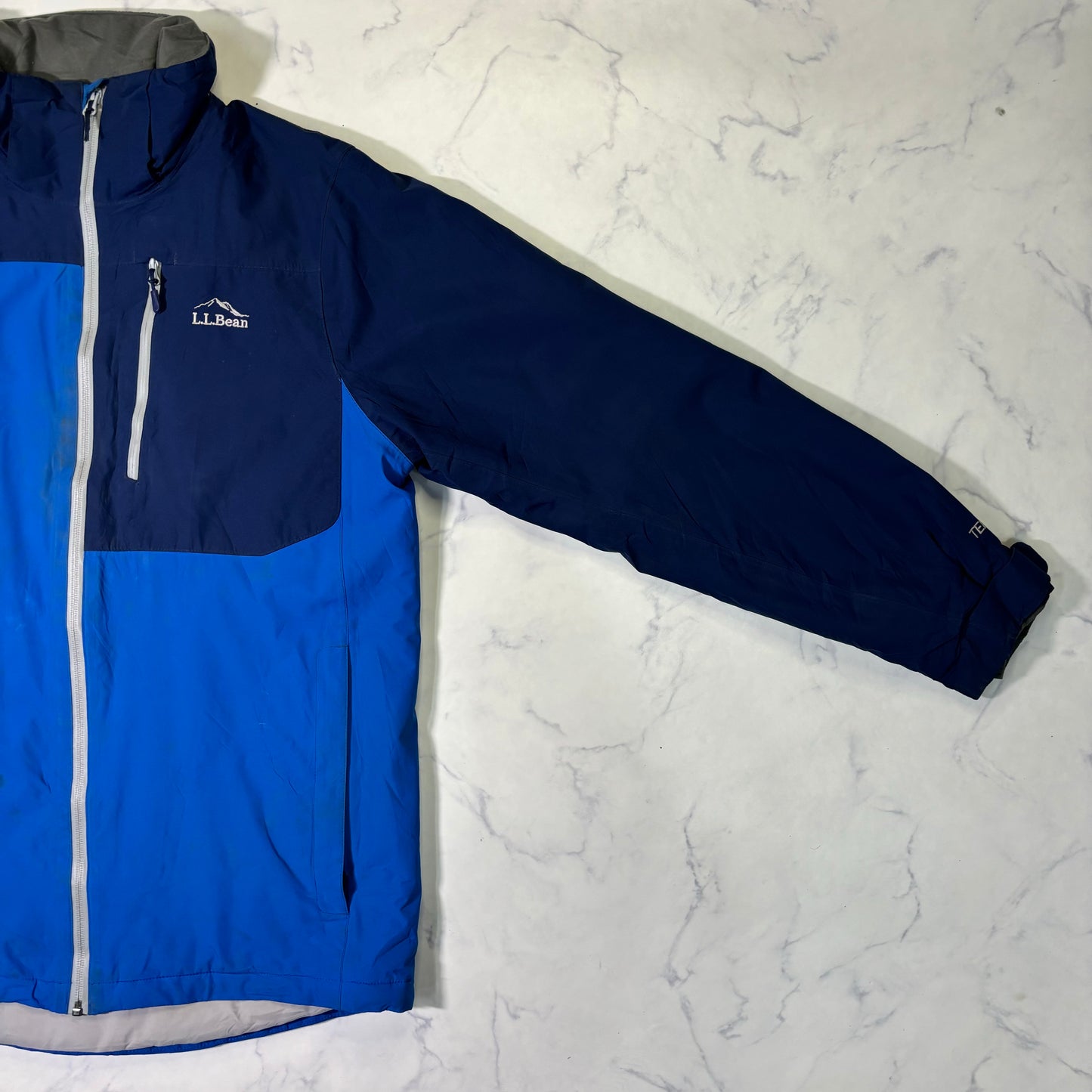 L.L.Bean Two-Tone Insulated Outdoor Jacket Blue/Navy