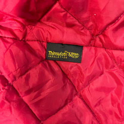 L.L.Bean Insulated Field Coat Red Women's XL 90s