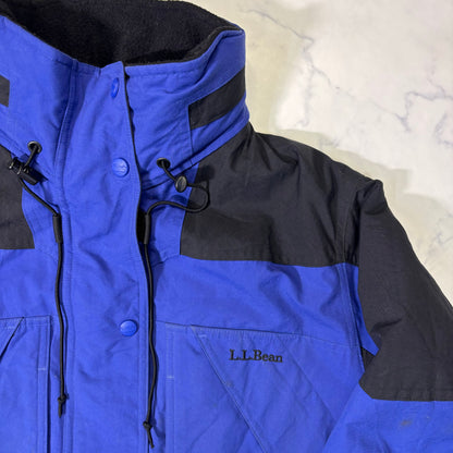 L.L.Bean Insulated Mountain Parka Jacket Blue Women's M 90s