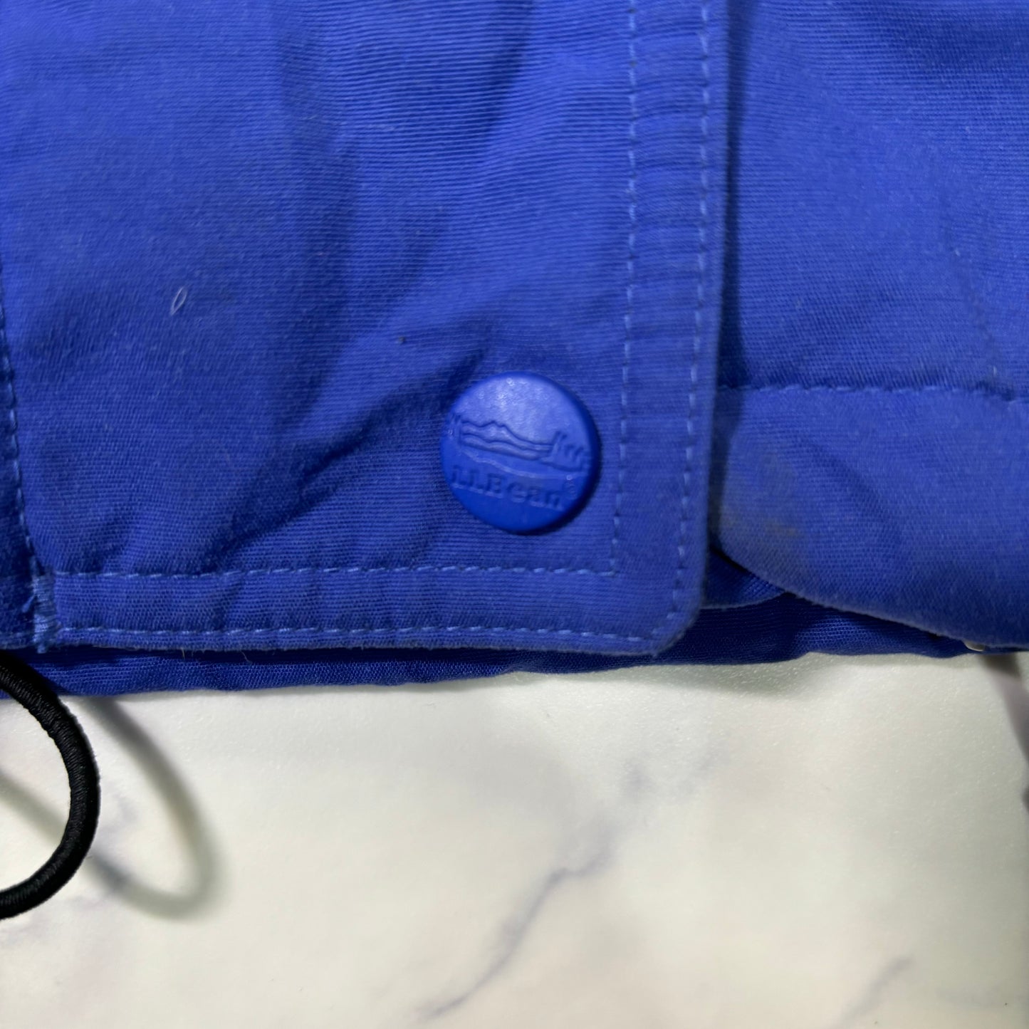 L.L.Bean Insulated Mountain Parka Jacket Blue Women's M 90s