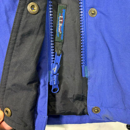 L.L.Bean Insulated Mountain Parka Jacket Blue Women's M 90s