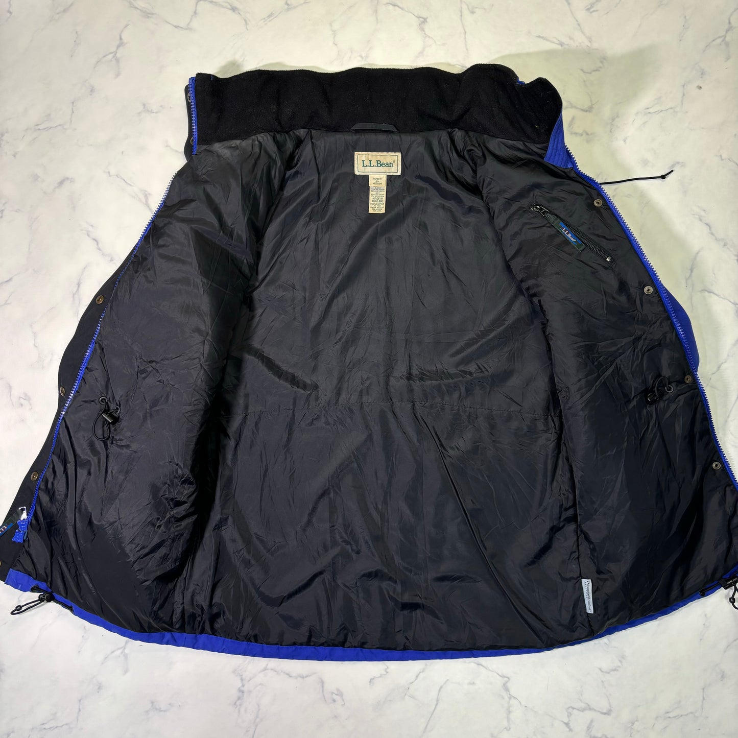 L.L.Bean Insulated Mountain Parka Jacket Blue Women's M 90s