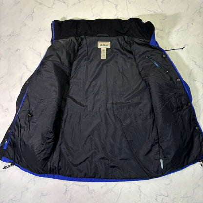L.L.Bean Insulated Mountain Parka Jacket Blue Women's M 90s