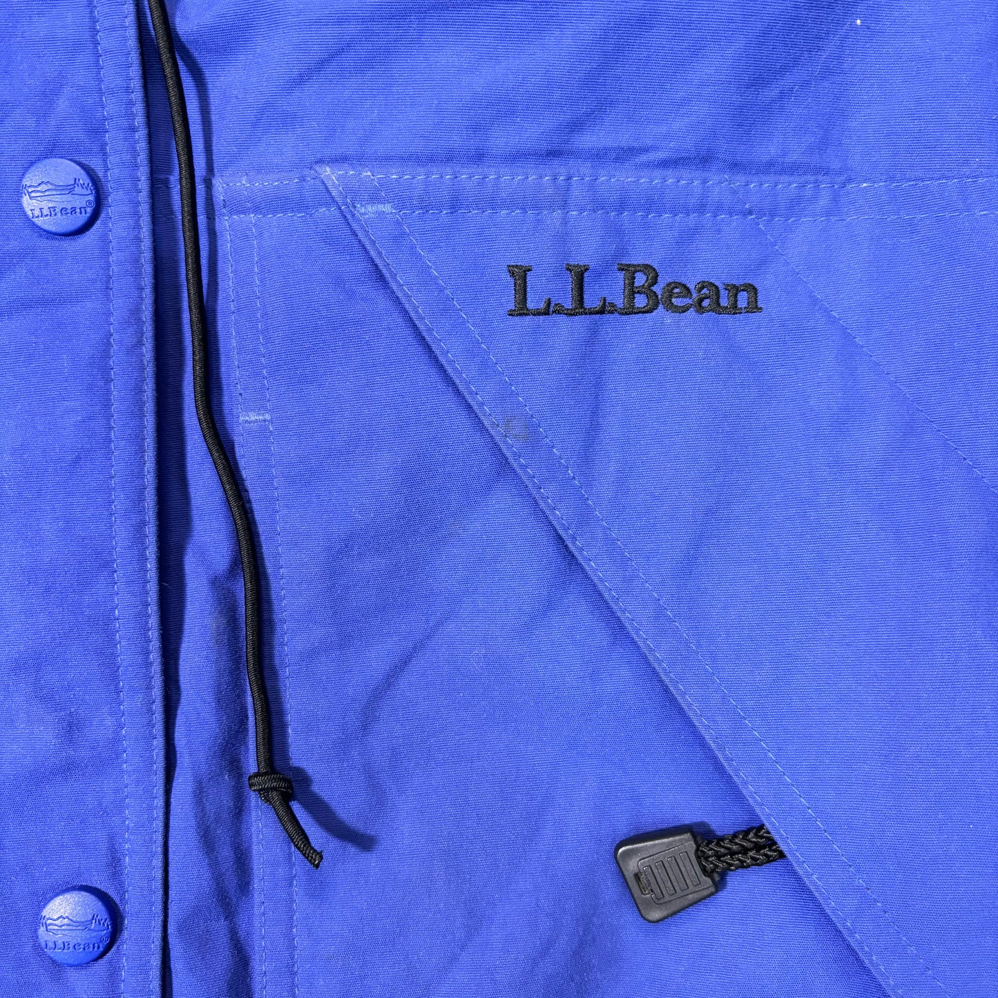 L.L.Bean Insulated Mountain Parka Jacket Blue Women's M 90s
