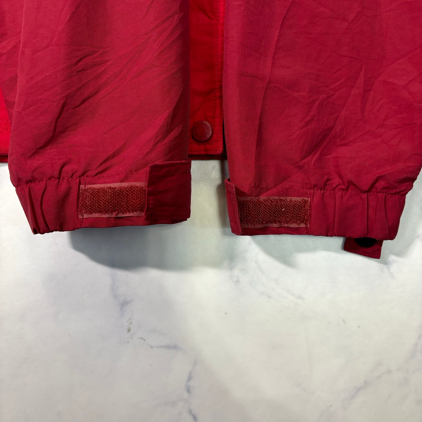 L.L.Bean Hooded Outdoor Shell Jacket Red Women's S 90s