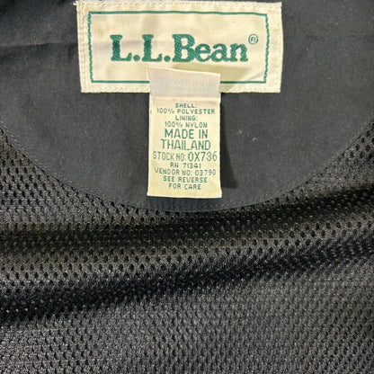 L.L.Bean Hooded Long Parka Jacket Black Women's M 90s