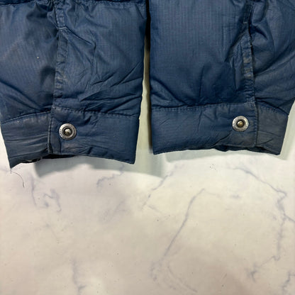 L.L.Bean Down Shirt Jacket Navy L