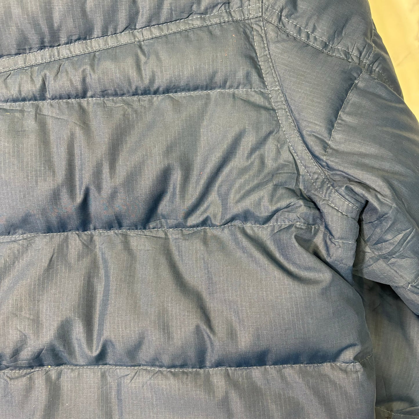 L.L.Bean Down Shirt Jacket Navy L